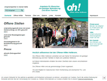 Tablet Screenshot of oh-heilbronn.de